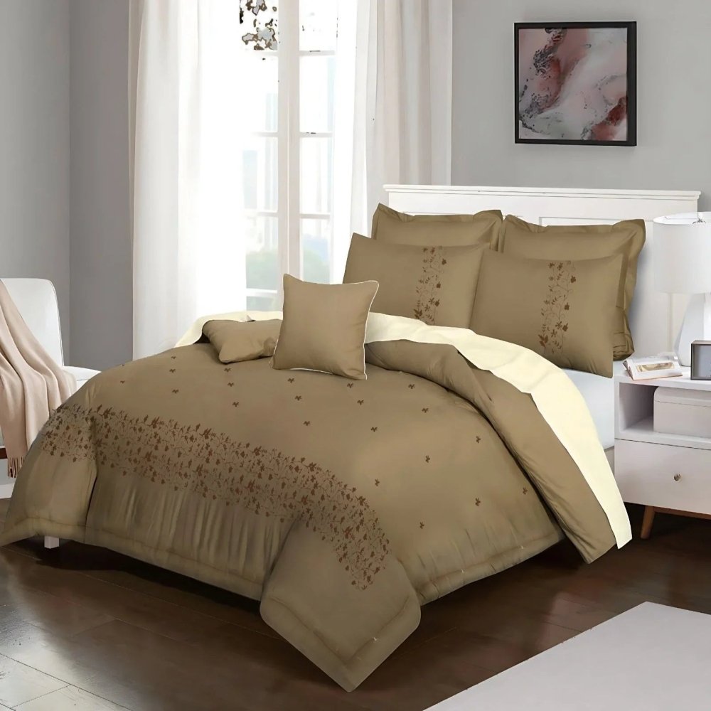 Embroidered Comforter -King