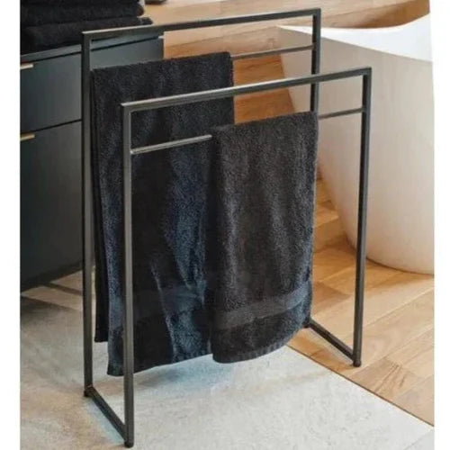 Metal Iron Bathroom Towel Stand – Durable & Stylish