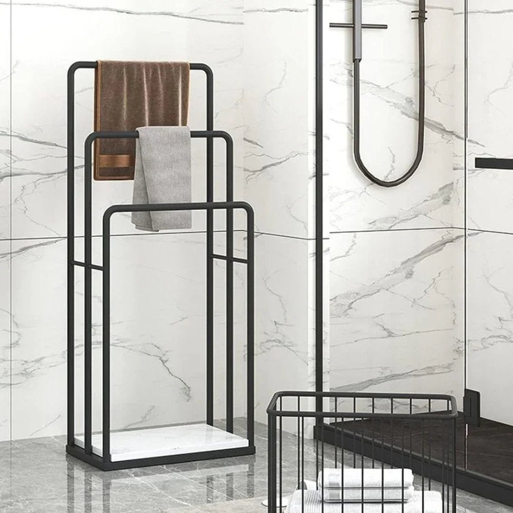Modern Freestanding Towel Rack with Study Towel Rail